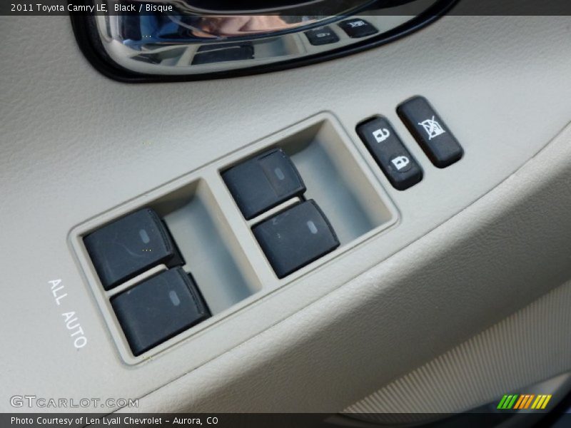 Black / Bisque 2011 Toyota Camry LE