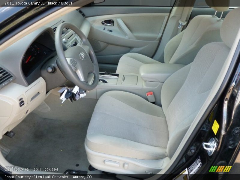 Black / Bisque 2011 Toyota Camry LE
