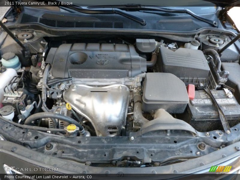 Black / Bisque 2011 Toyota Camry LE