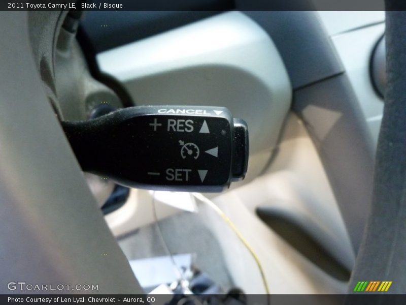 Black / Bisque 2011 Toyota Camry LE