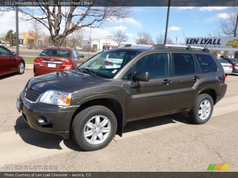 Carbon Pearl / Black 2011 Mitsubishi Endeavor LS