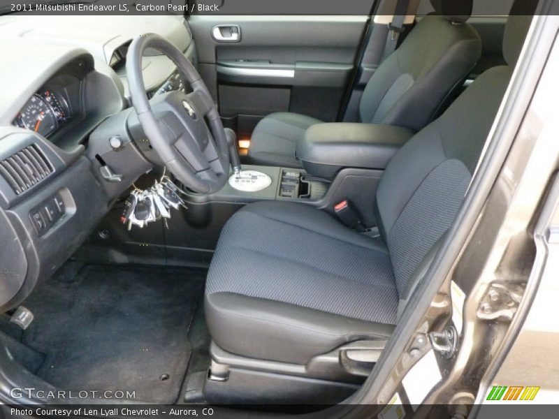  2011 Endeavor LS Black Interior