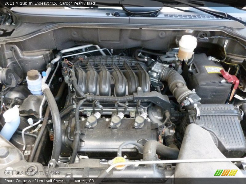 Carbon Pearl / Black 2011 Mitsubishi Endeavor LS