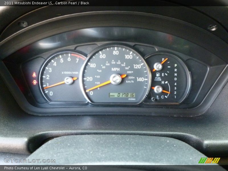  2011 Endeavor LS LS Gauges
