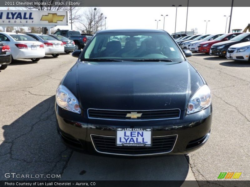Black / Ebony 2011 Chevrolet Impala LS