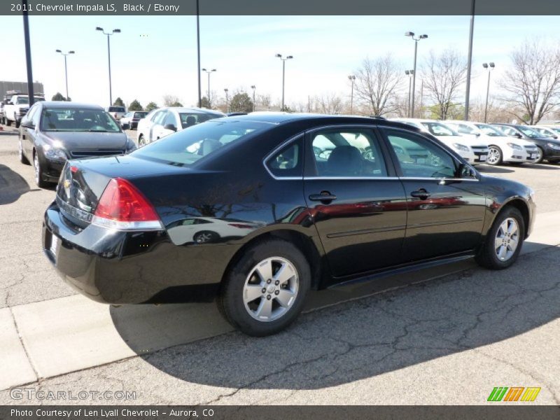 Black / Ebony 2011 Chevrolet Impala LS
