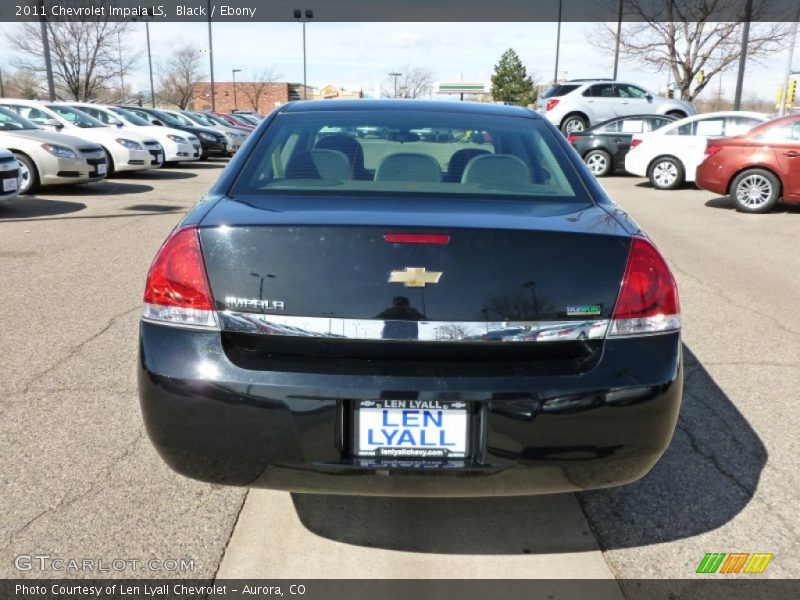 Black / Ebony 2011 Chevrolet Impala LS
