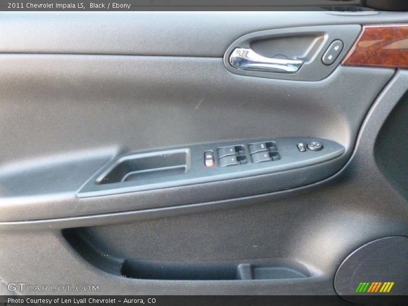 Black / Ebony 2011 Chevrolet Impala LS