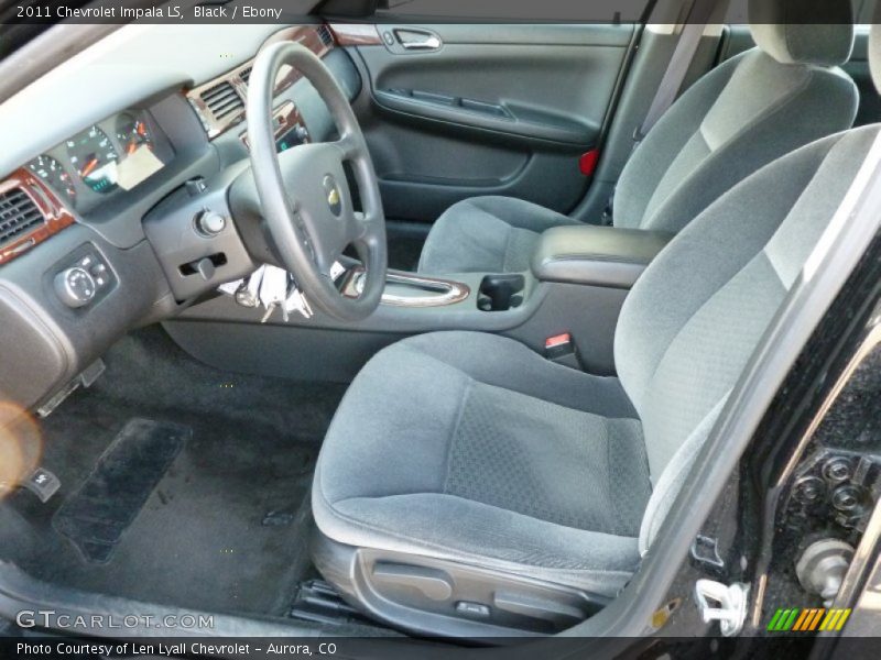 Black / Ebony 2011 Chevrolet Impala LS