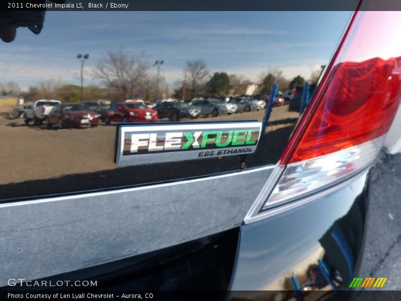 Black / Ebony 2011 Chevrolet Impala LS