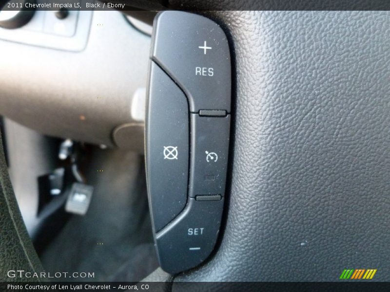 Black / Ebony 2011 Chevrolet Impala LS