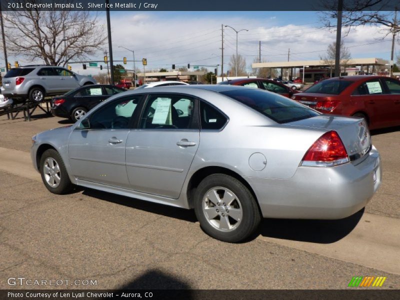 Silver Ice Metallic / Gray 2011 Chevrolet Impala LS