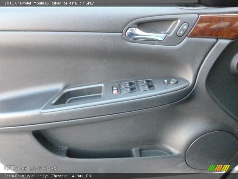 Silver Ice Metallic / Gray 2011 Chevrolet Impala LS