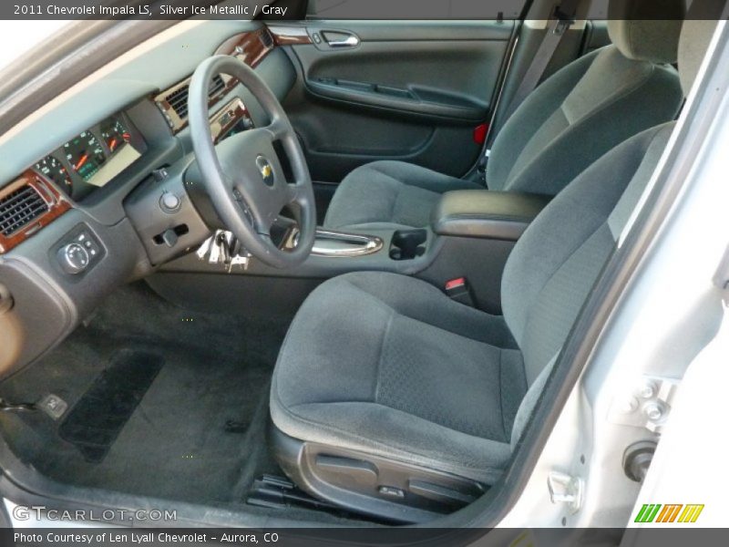 Silver Ice Metallic / Gray 2011 Chevrolet Impala LS