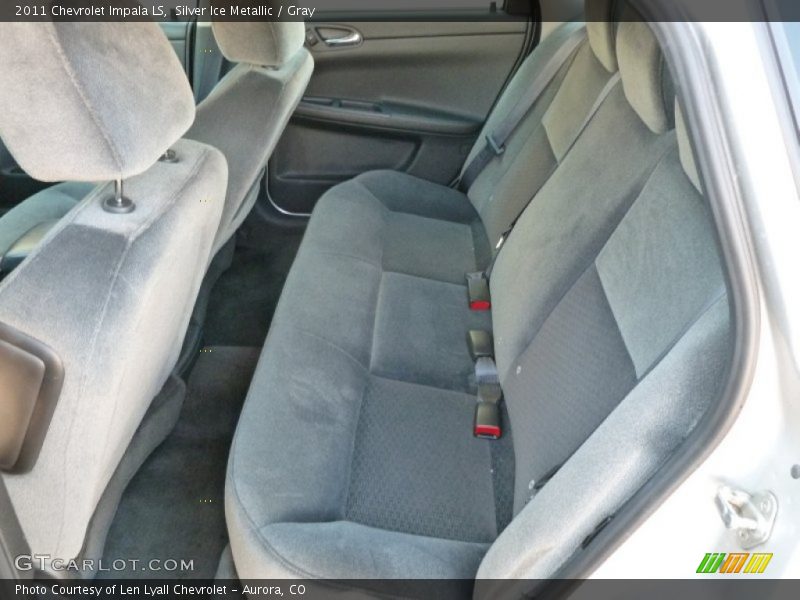 Silver Ice Metallic / Gray 2011 Chevrolet Impala LS