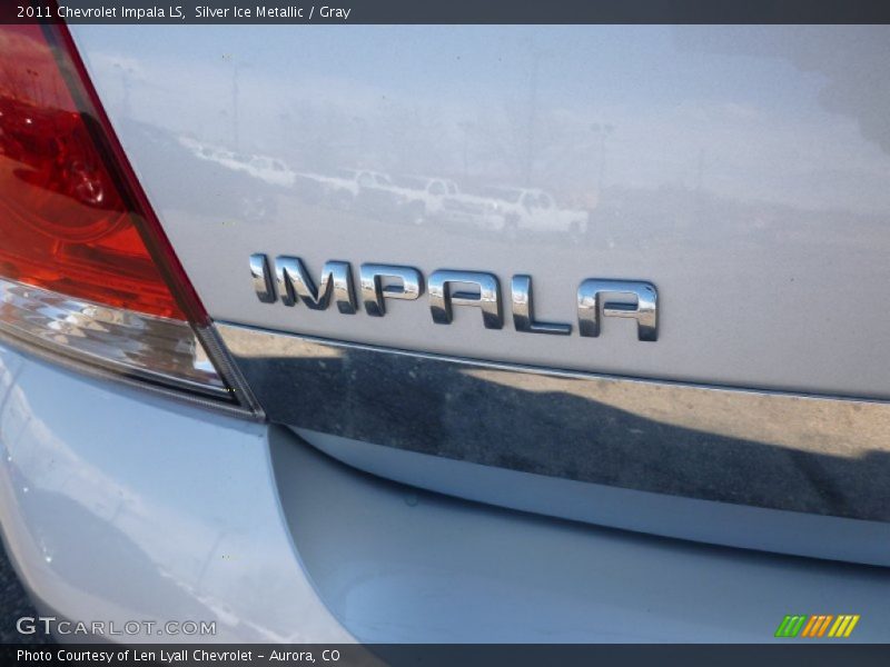 Silver Ice Metallic / Gray 2011 Chevrolet Impala LS
