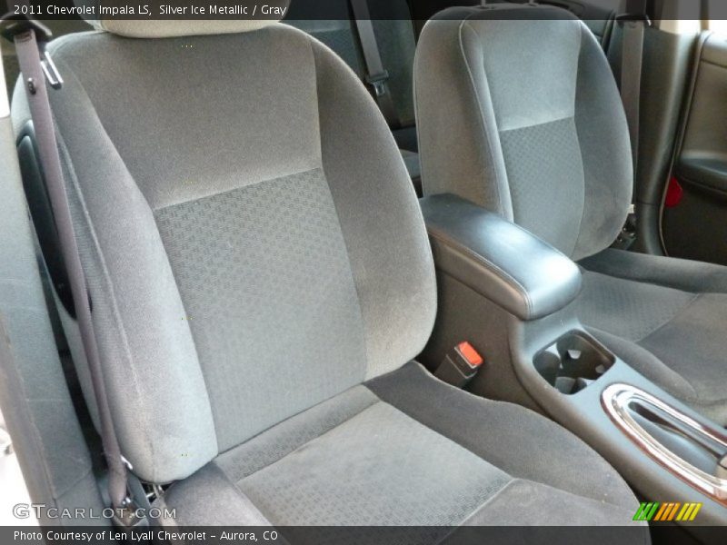 Silver Ice Metallic / Gray 2011 Chevrolet Impala LS