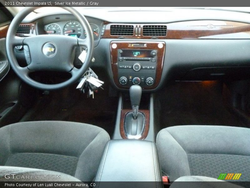 Silver Ice Metallic / Gray 2011 Chevrolet Impala LS