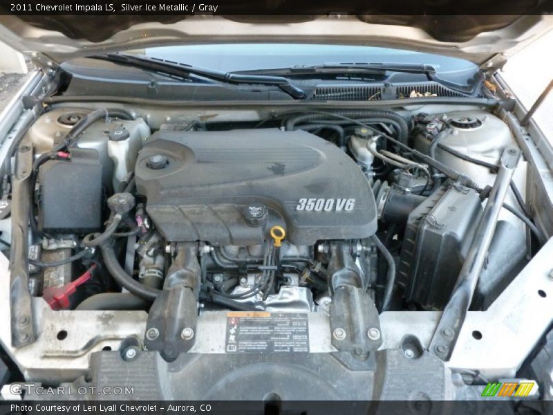 Silver Ice Metallic / Gray 2011 Chevrolet Impala LS