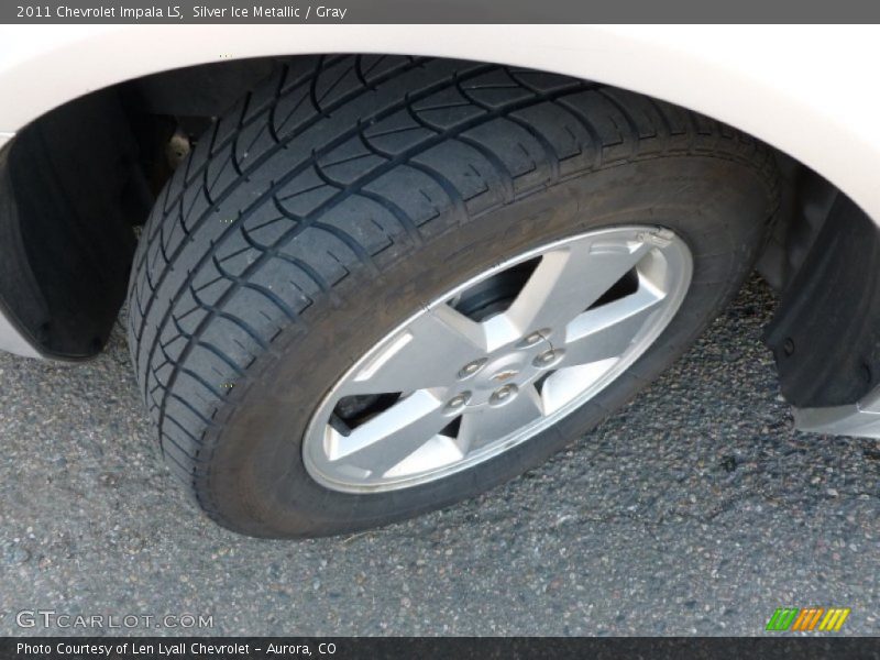 Silver Ice Metallic / Gray 2011 Chevrolet Impala LS