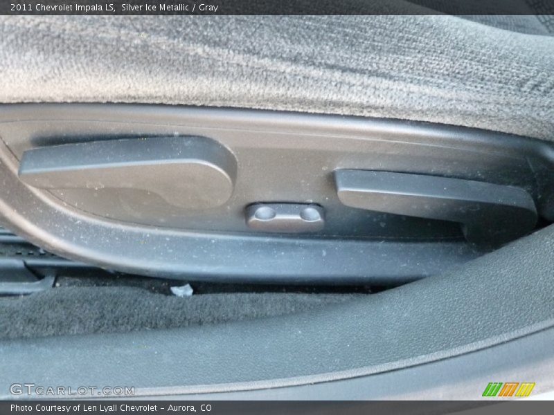 Silver Ice Metallic / Gray 2011 Chevrolet Impala LS