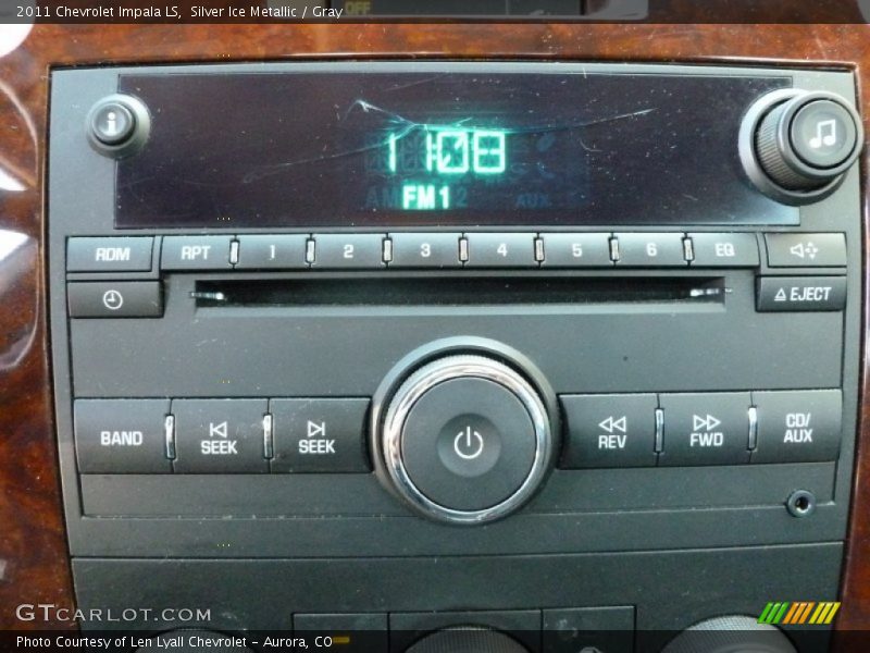 Silver Ice Metallic / Gray 2011 Chevrolet Impala LS