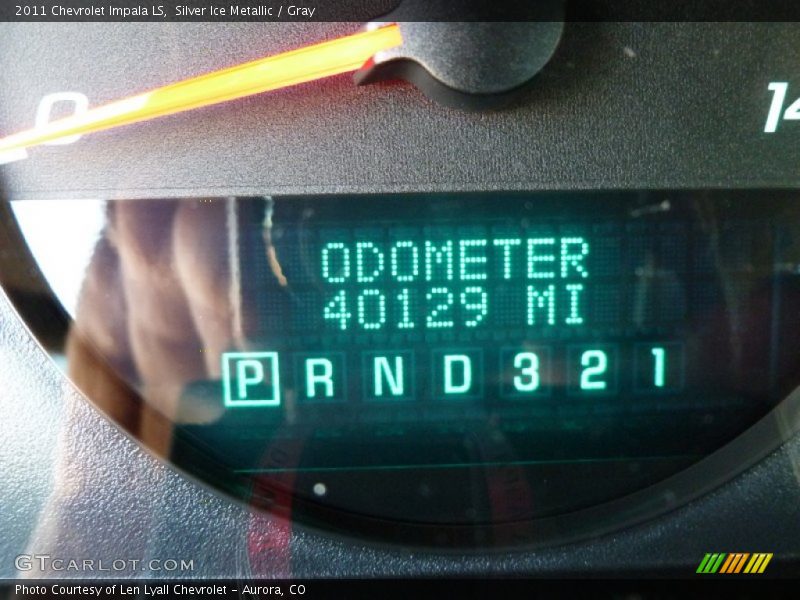 Silver Ice Metallic / Gray 2011 Chevrolet Impala LS