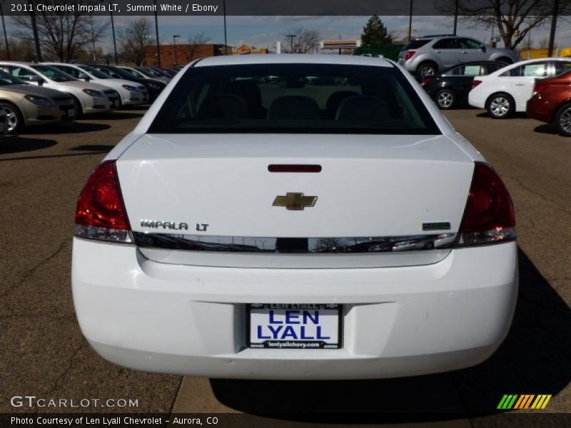 Summit White / Ebony 2011 Chevrolet Impala LT