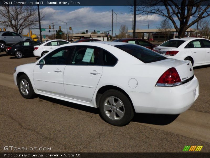 Summit White / Ebony 2011 Chevrolet Impala LT