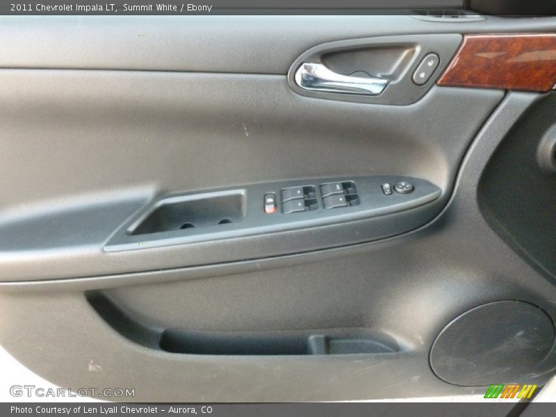 Summit White / Ebony 2011 Chevrolet Impala LT