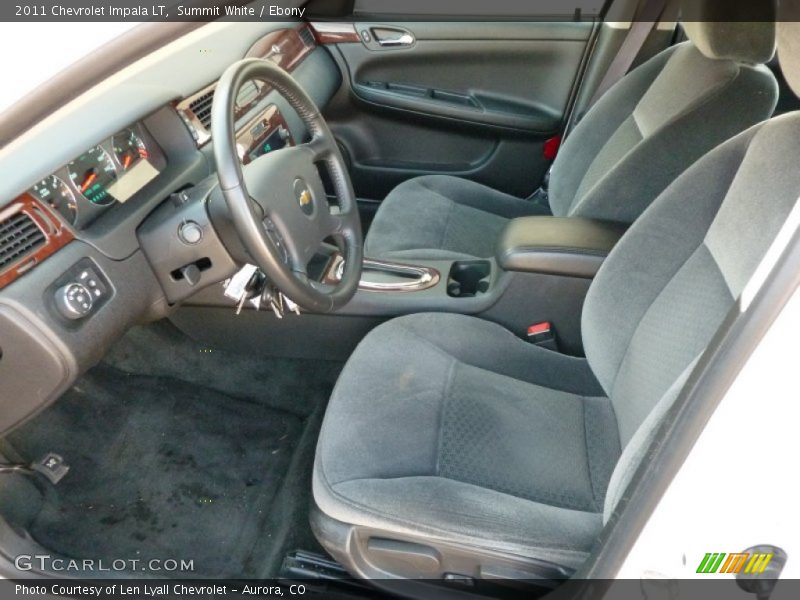 Summit White / Ebony 2011 Chevrolet Impala LT