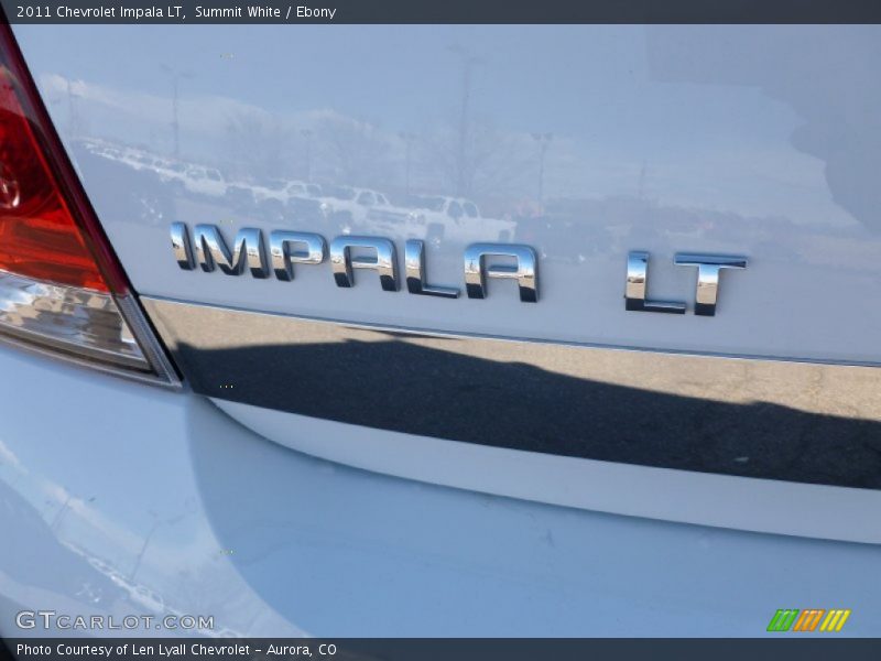 Summit White / Ebony 2011 Chevrolet Impala LT