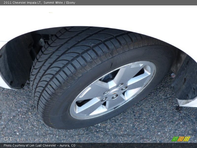 Summit White / Ebony 2011 Chevrolet Impala LT
