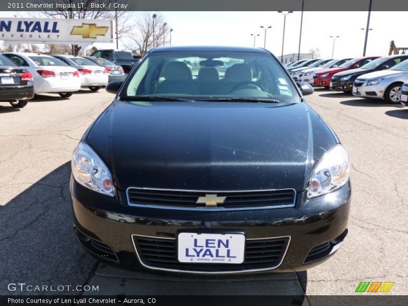 Black / Gray 2011 Chevrolet Impala LT
