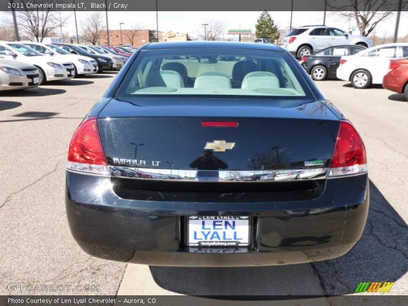 Black / Gray 2011 Chevrolet Impala LT