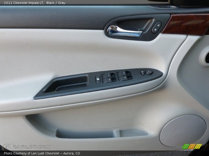Black / Gray 2011 Chevrolet Impala LT