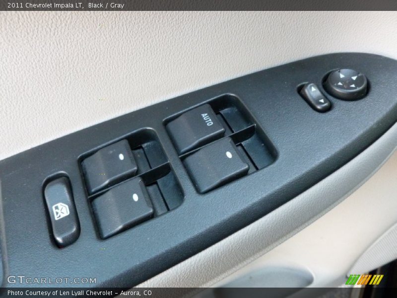 Black / Gray 2011 Chevrolet Impala LT