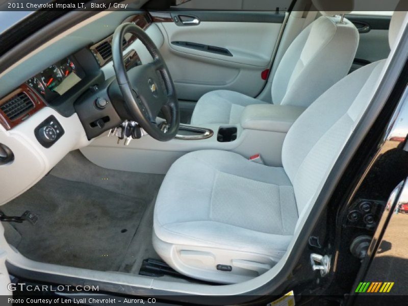 Black / Gray 2011 Chevrolet Impala LT
