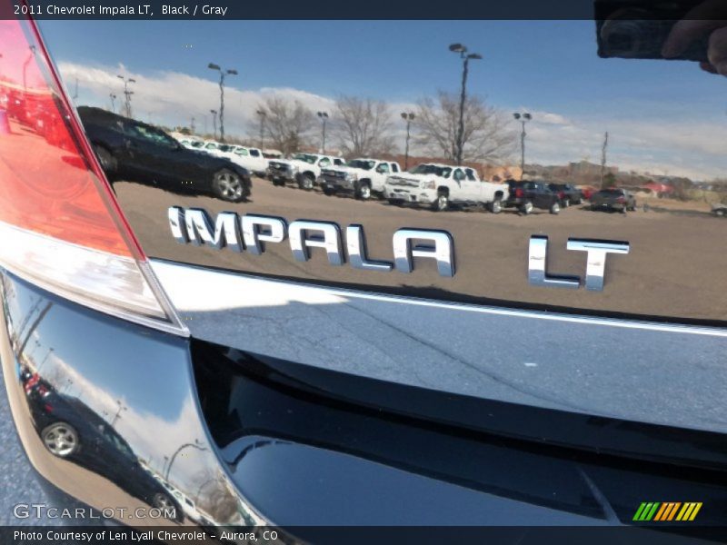 Black / Gray 2011 Chevrolet Impala LT