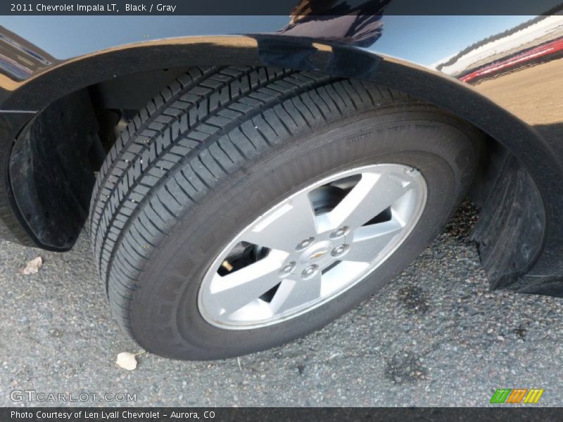 Black / Gray 2011 Chevrolet Impala LT