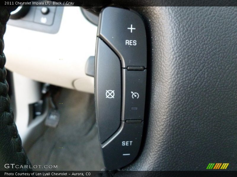 Black / Gray 2011 Chevrolet Impala LT