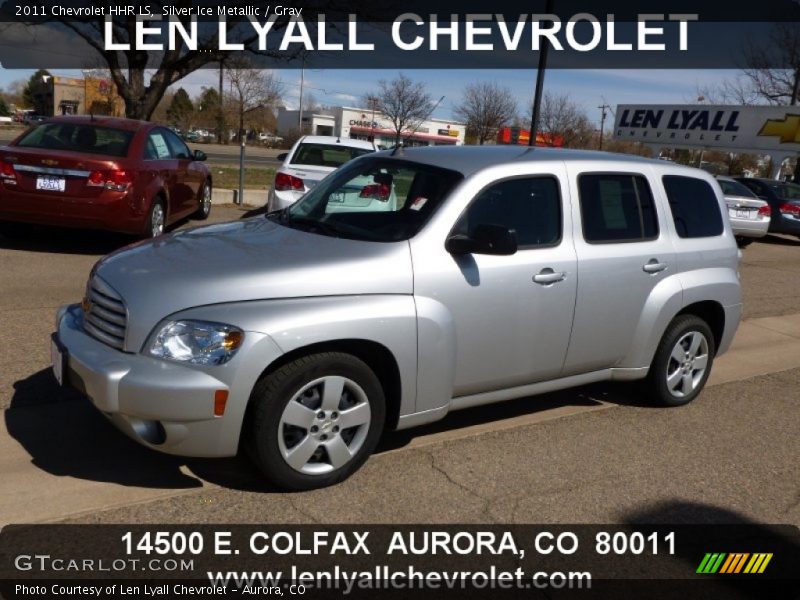 Silver Ice Metallic / Gray 2011 Chevrolet HHR LS