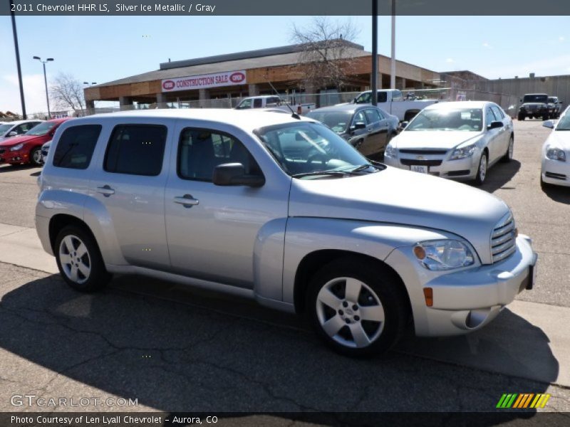 Silver Ice Metallic / Gray 2011 Chevrolet HHR LS