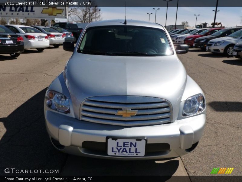 Silver Ice Metallic / Gray 2011 Chevrolet HHR LS