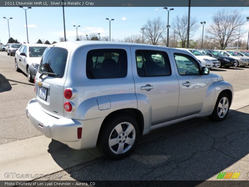 Silver Ice Metallic / Gray 2011 Chevrolet HHR LS