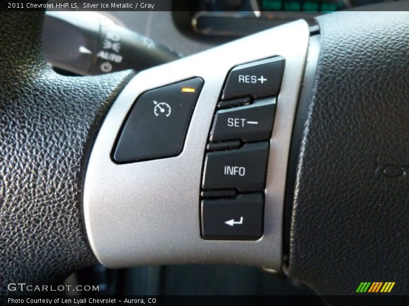 Silver Ice Metallic / Gray 2011 Chevrolet HHR LS