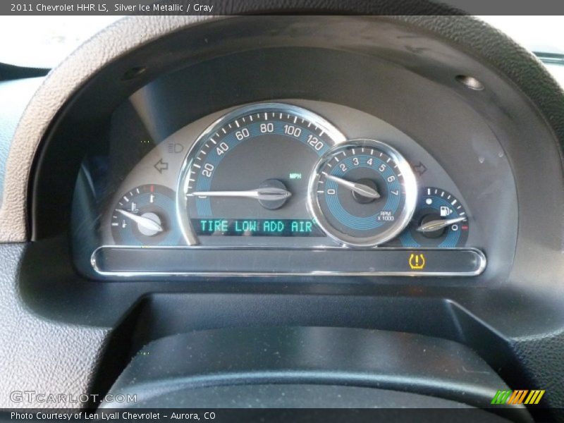 Silver Ice Metallic / Gray 2011 Chevrolet HHR LS