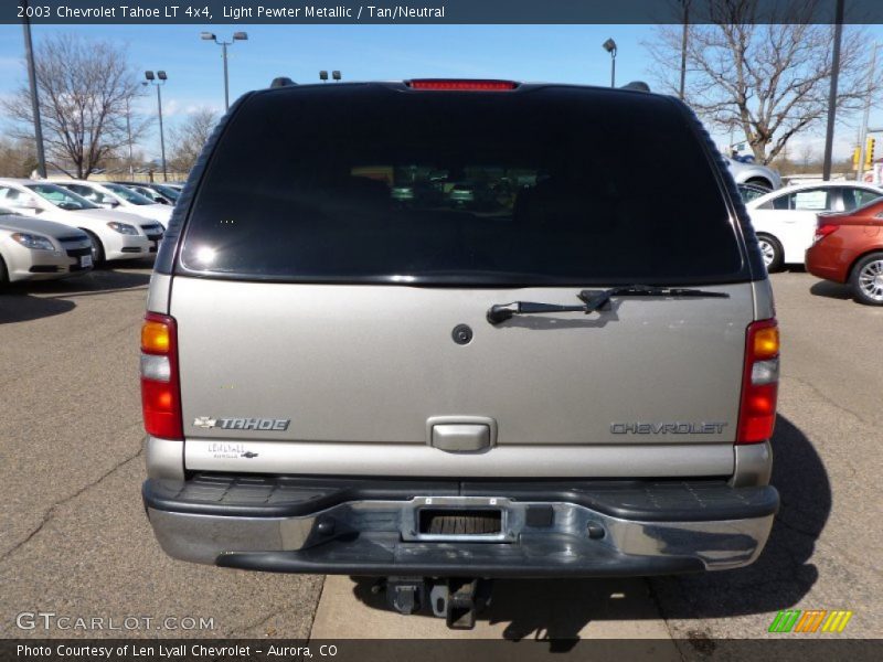 Light Pewter Metallic / Tan/Neutral 2003 Chevrolet Tahoe LT 4x4