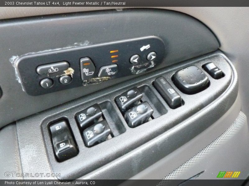 Light Pewter Metallic / Tan/Neutral 2003 Chevrolet Tahoe LT 4x4