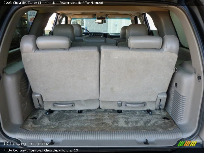Light Pewter Metallic / Tan/Neutral 2003 Chevrolet Tahoe LT 4x4